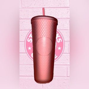 NWT Starbucks Limited Edition Venti Soft Touch Pink Cup